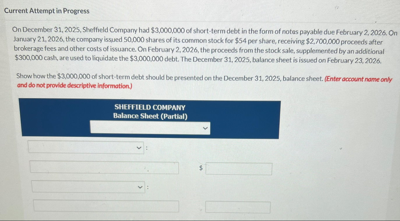 Current Attempt in Progress On December 3 1 , 2 0
