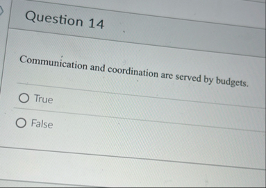 Question 1 4 Communication and coordination are