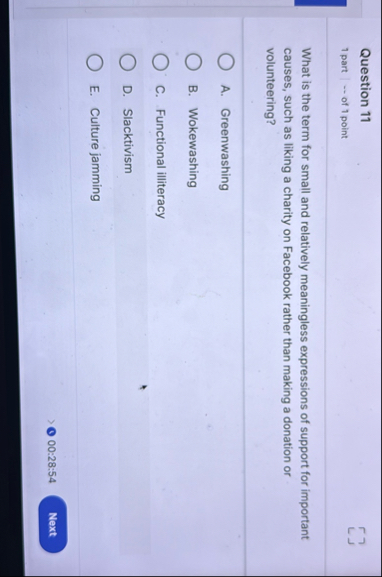 Question 1 1 5 7 1 part | - - of 1 point What is