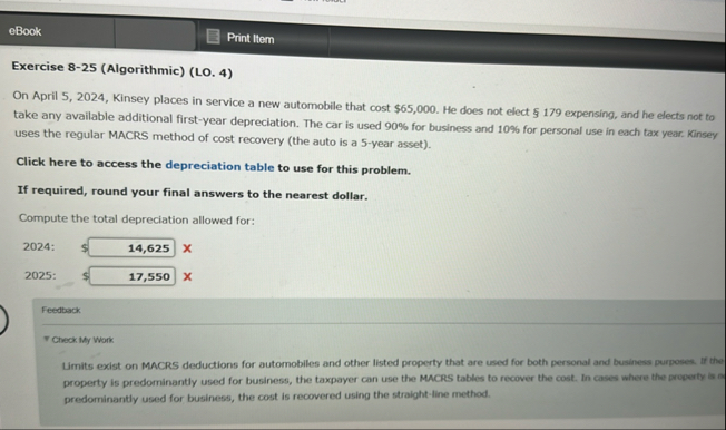 eBook Print Item Exercise 8 - 2 5 ( Algorithmic )