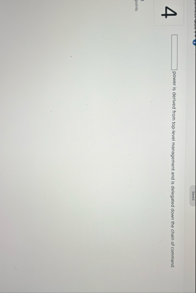 Solved 4 power is derived from top - level