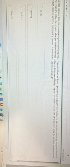 stal points: 2 1 / 2 5 Atternpts left: 2 uppose