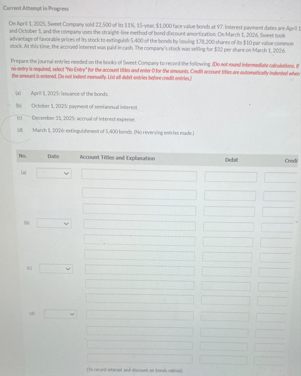 Current Attempt in Progress On April 1 , 2 0 2 5