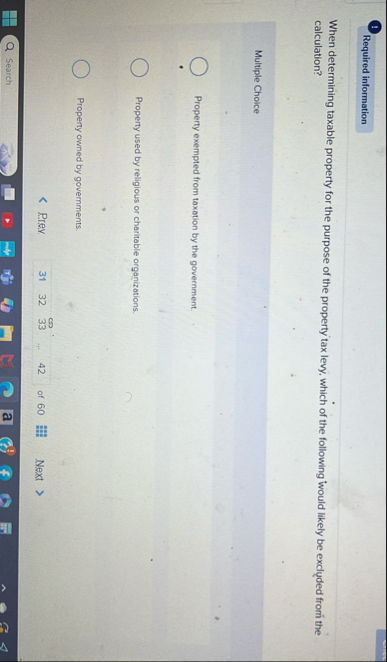 ( 1 ) Required information When determining