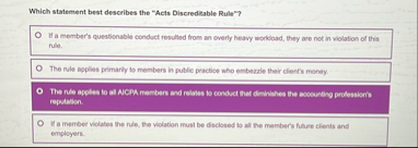 Which statement best describes the "Acts