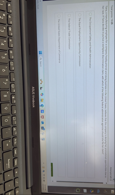 Total points: 1 9 / 2 5 Aetempes left: 2 Thana, a