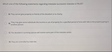 Which one of the following statements regarding