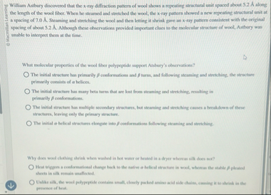 William Aubery discovered that the x - ray