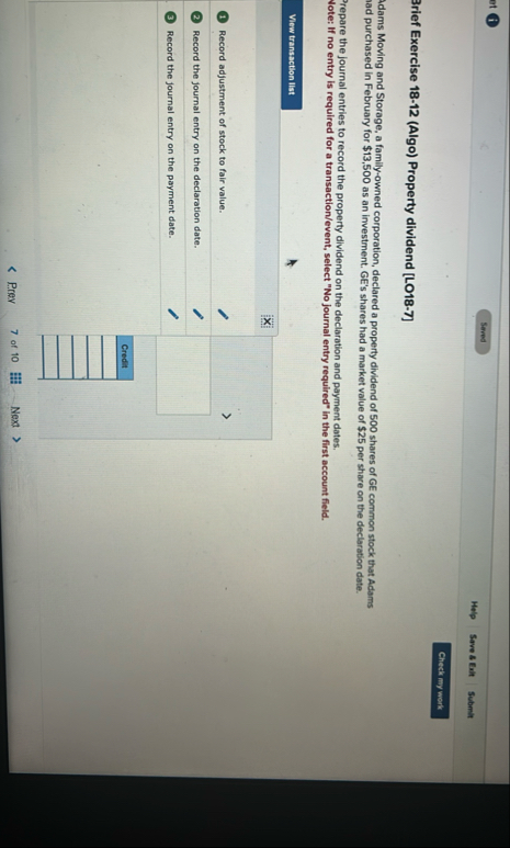 Holp Save 8 Exit Submit 3 rief Exercise 1 8 - 1 2