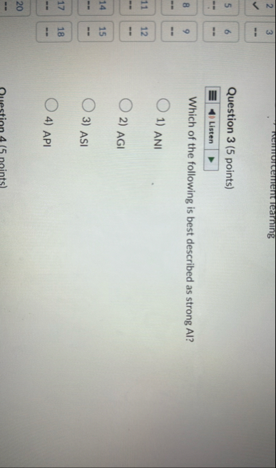 1 7 2 0 6 9 1 2 1 5 1 8 Question 3 ( 5 points )