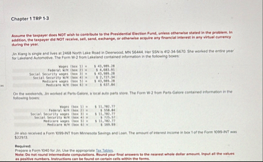 Chapter 1 TRP 1 . 3 durling the your. In Xiang in