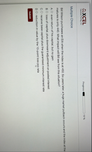 Progress 1 9 % Multiple Choice Bill Wilson