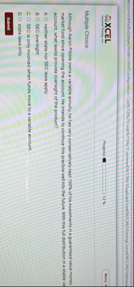 ( 5 ) XCEL lowerwer linging - time Progress 1 2 %