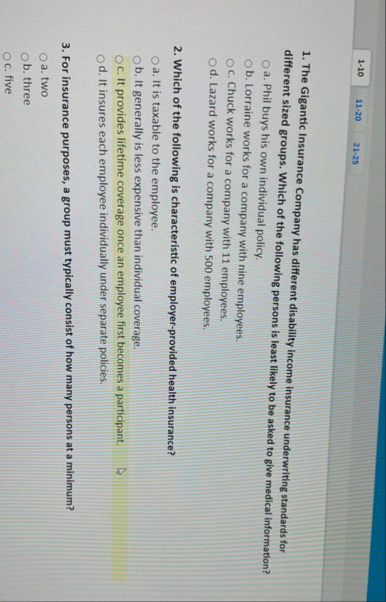 1 1 - 2 0 2 1 - 2 5 The Gigantic Insurance