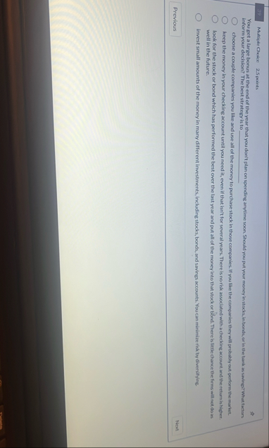 3 9 Mallipte Clooke 2 . 5 psints You get a large