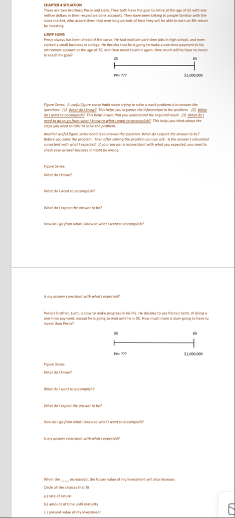 CHAPTER 4 SITUATION There are two brothers; Percy