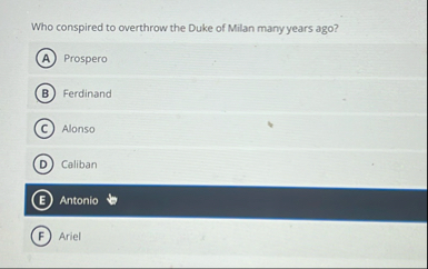 Who conspired to overthrow the Duke of Milan many