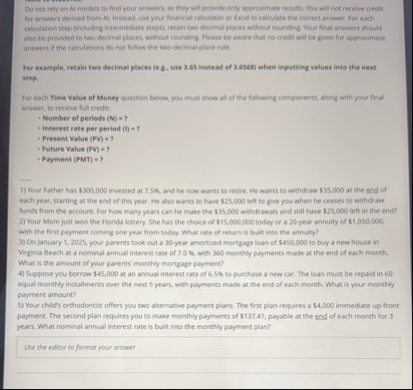 Do not rely on A models to find your answers, as