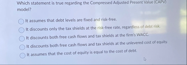 Which statement is true regarding the Compressed