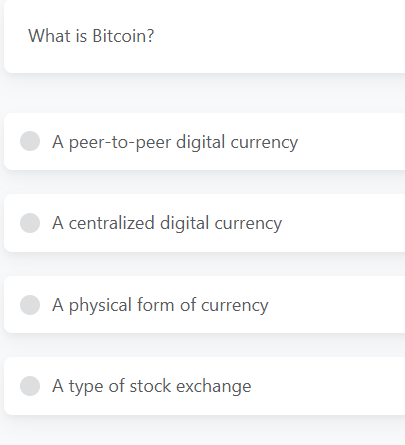 What is Bitcoin? A peer - to - peer digital