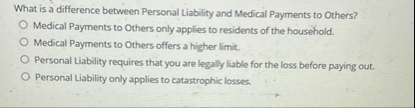 What is a difference between Personal Liability