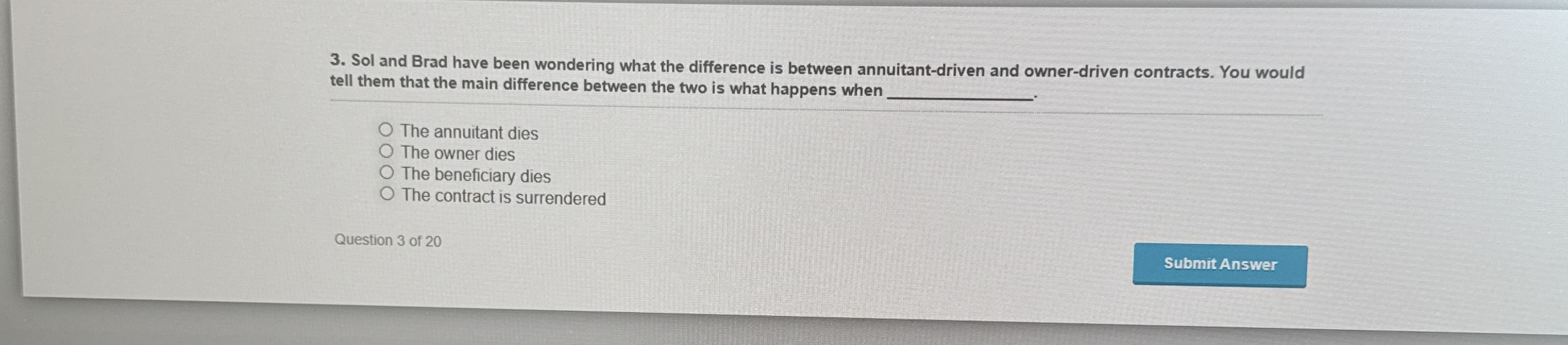 Sol and Brad have been wondering what the