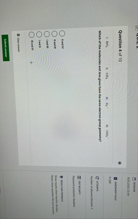 DEADUNE 8 . 0 5 . 2 0 2 5 2 1 : 4 0 Question 4 of