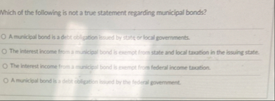 Which of the following is not a true statement