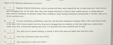 Which of the following stafements is correct? A .