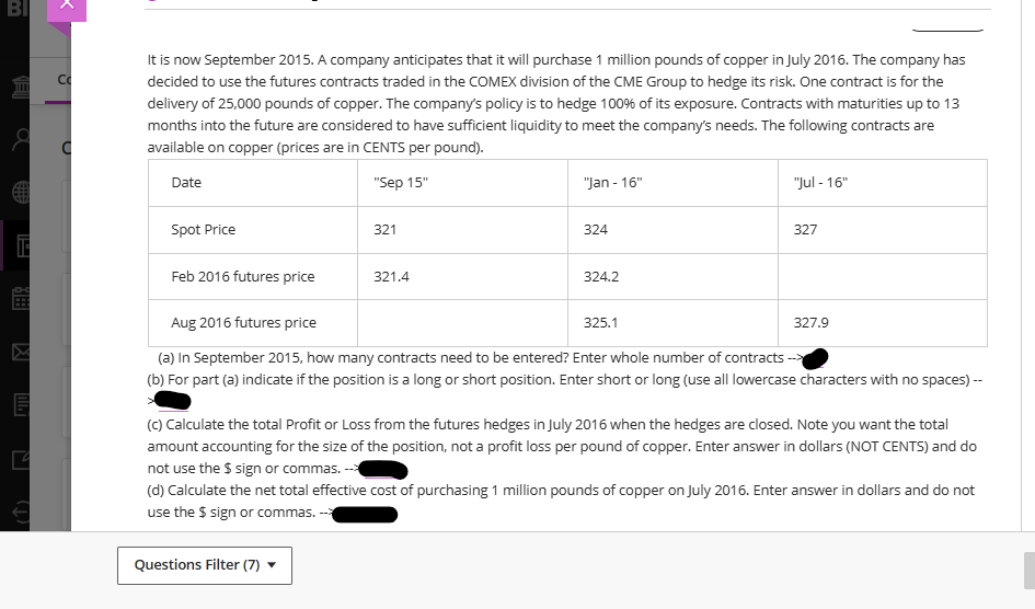 It is now September 2 0 1 5 . A company