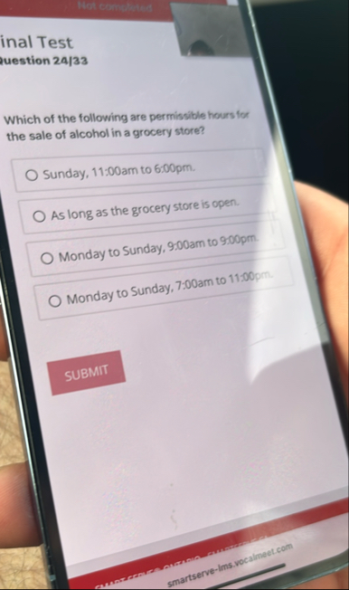 Hot complated inal Test 2 uestion 2 4 / 3 3 Which