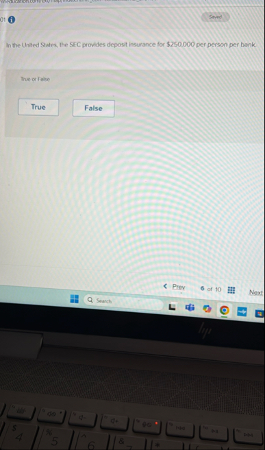 In the United States, the SEC provides deposit