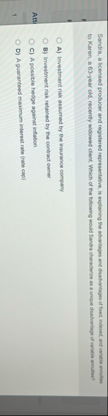 Sandra, a licensed producer and registered