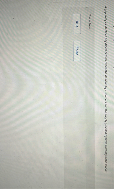 A gap analysis identifies any differences between