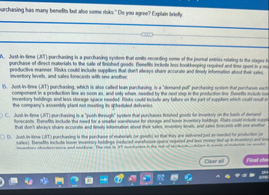 urchasing has many benefits but also some risks.