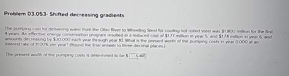 Problem 0 3 . 0 5 3 - Shifted decreasing