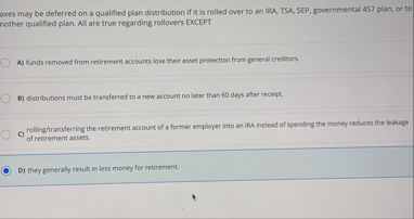 axes may be deferred on a qualified plan