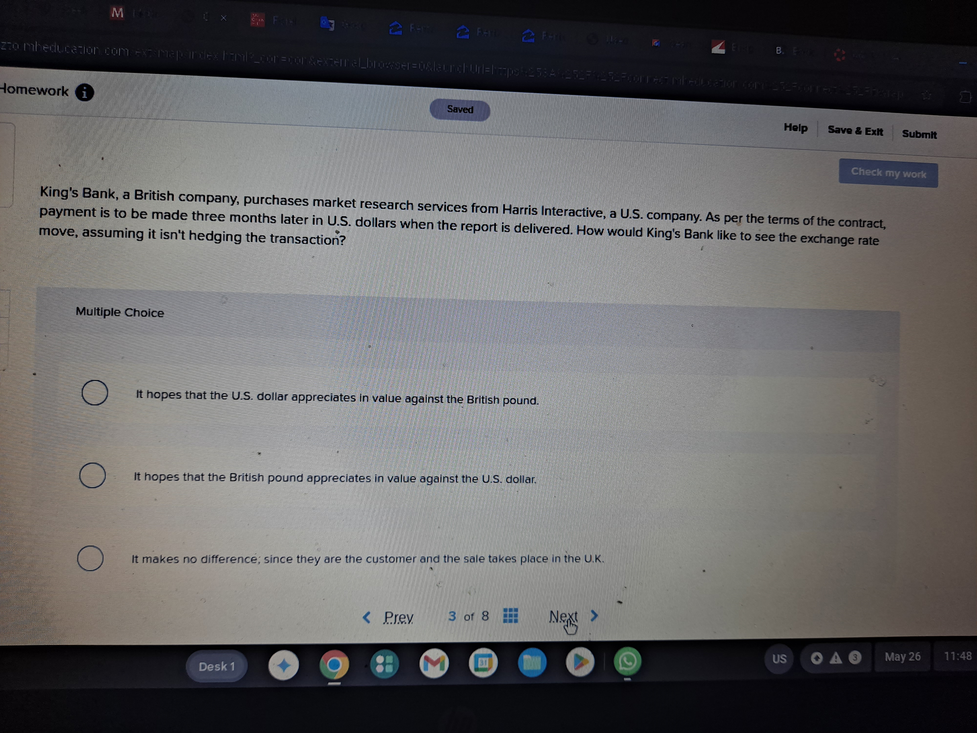 tomework Saved Help Save 8 Exit Submit Check my