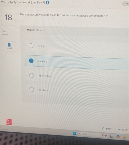 Wk 5 - Apply. Homework [ due Day 7 ] ( i ) Saw 1