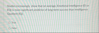 Studies increasingly show that on average,