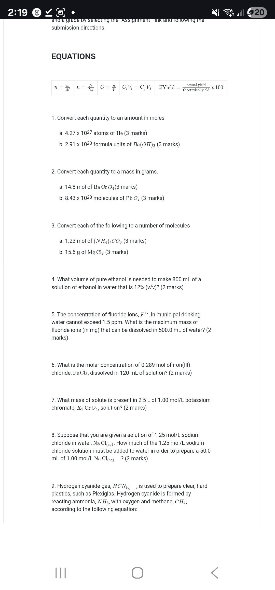 Please help me with this please see the equation