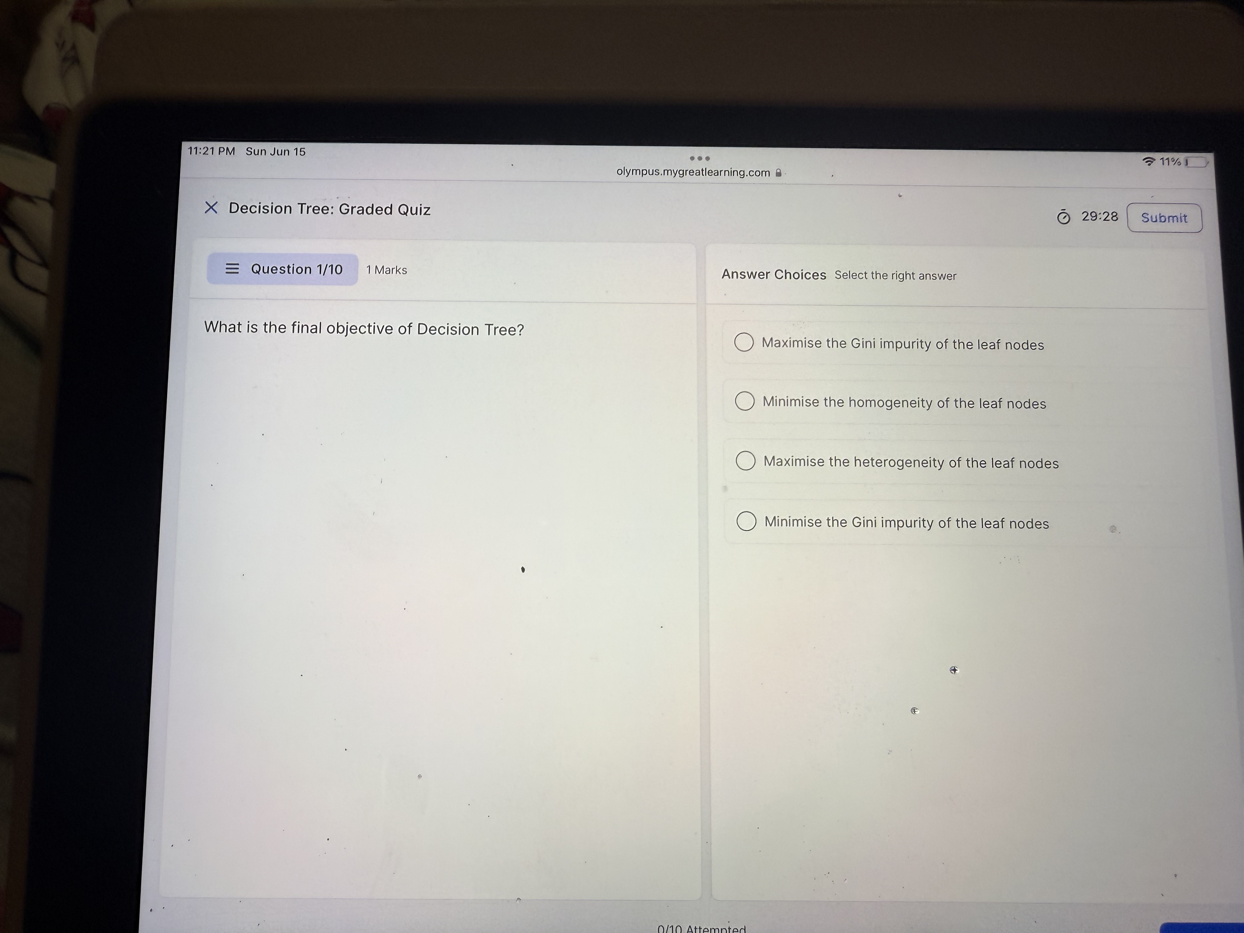 11:21 PM Sun Jun 15 ...