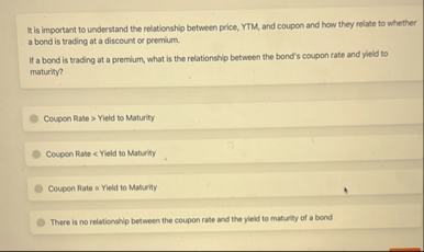 It is important to understand the relationship