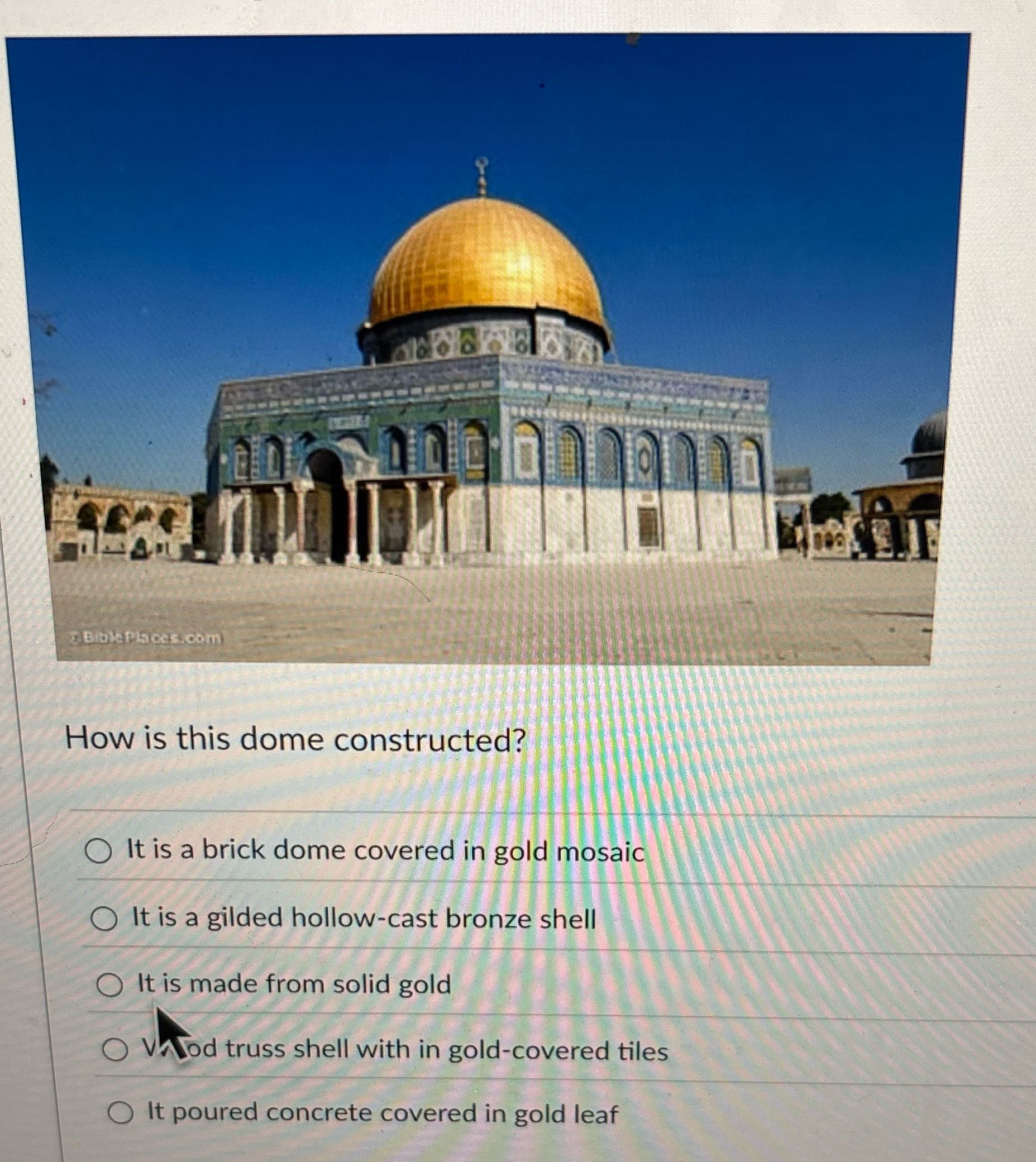 Broke Places.com How is this dome constructed? O
