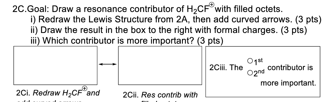 \f2B. Construct a molecular orbital diagram for