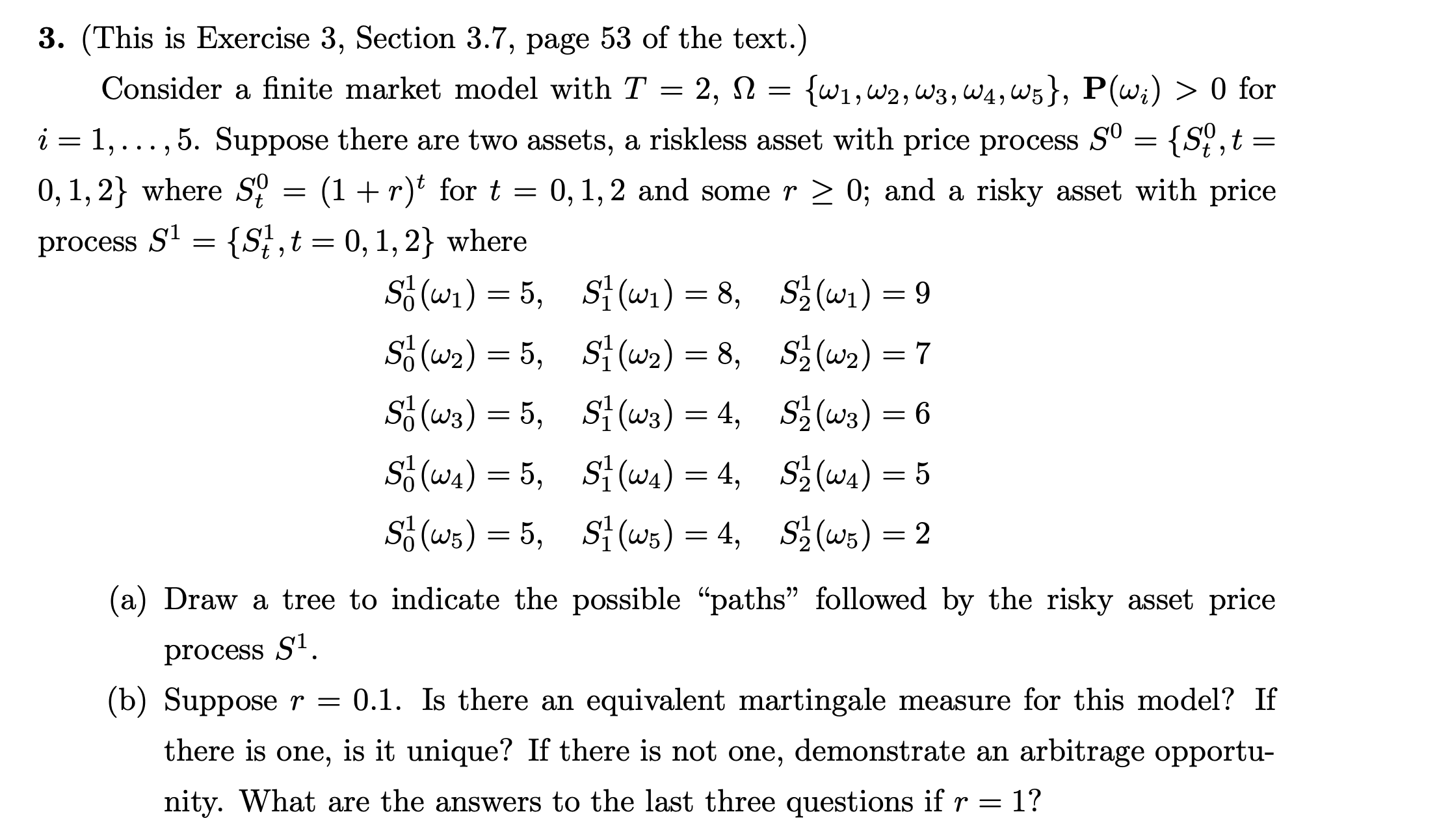 2. For this problem we use the finite model