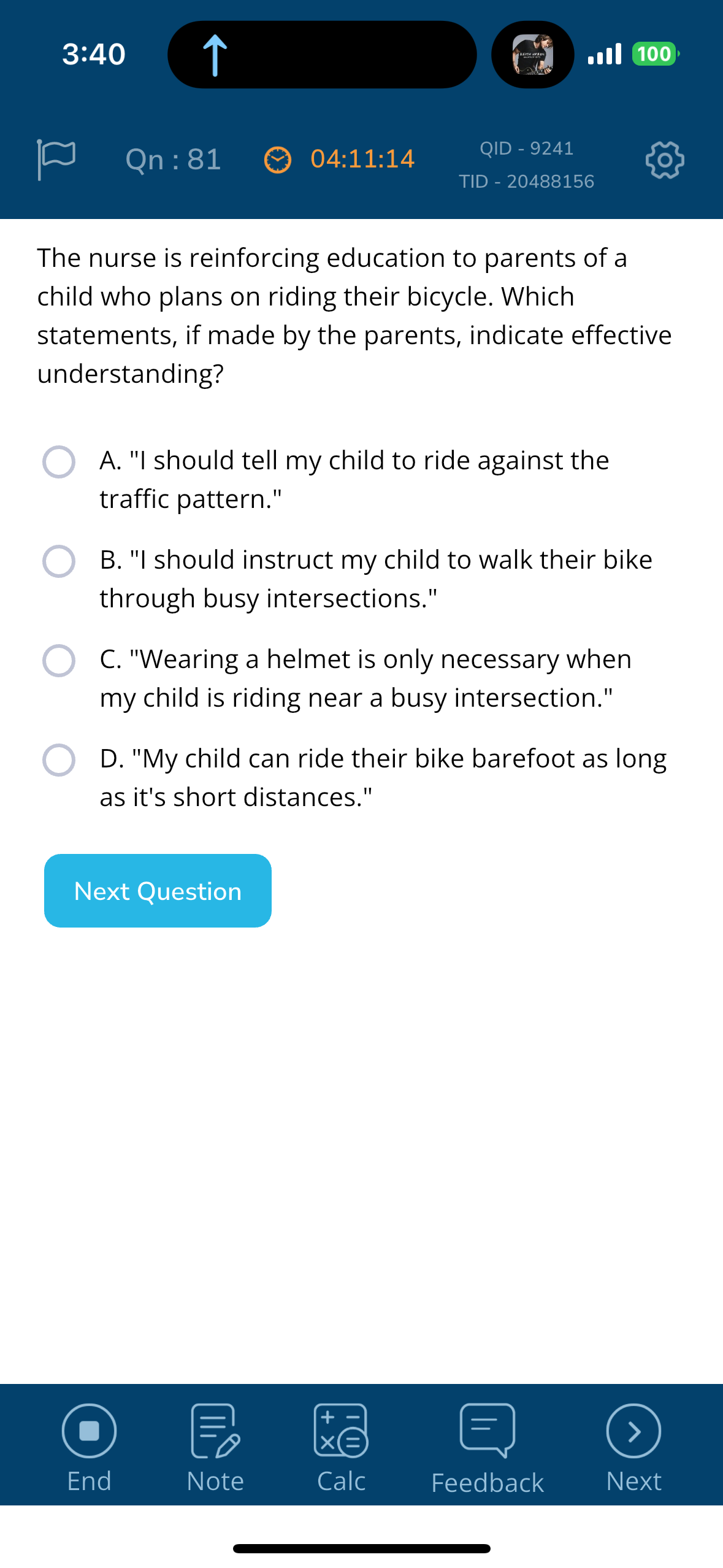 answer ce Sr = Qn:81 04:11:14 Carers & TID -