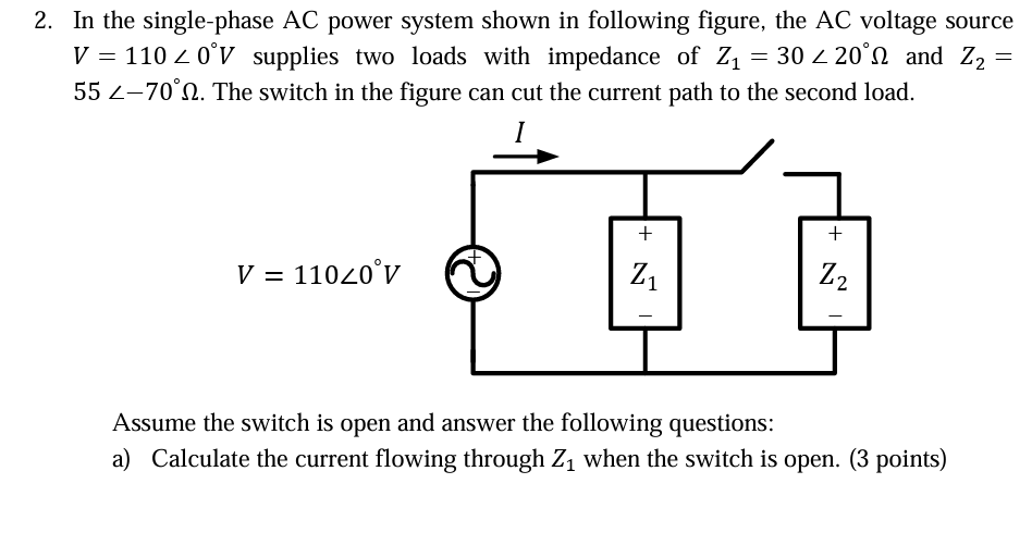 Set #2 Electromechanics Question 2 2. In the
