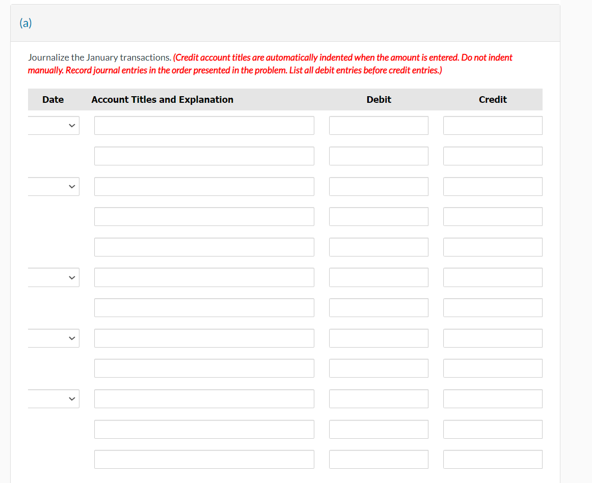 On January 1, 2027, the ledger of Sunland Company