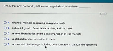 One of the most noteworthy influences on